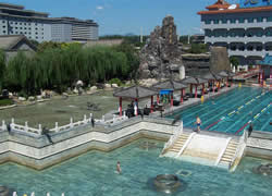 Enjoy Hot Spring at the Broad Pulic Swimming Pool